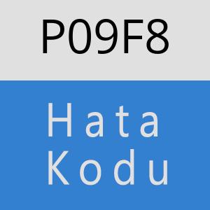 P09F8 hatasi