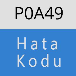 P0A49 hatasi