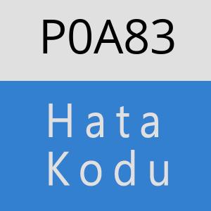 P0A83 hatasi