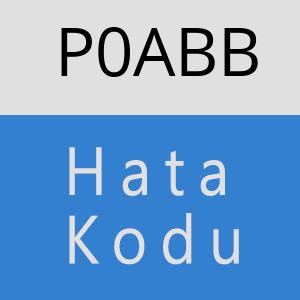 P0ABB hatasi