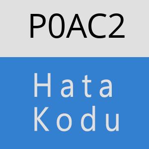 P0AC2 hatasi