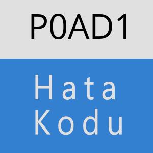 P0AD1 hatasi