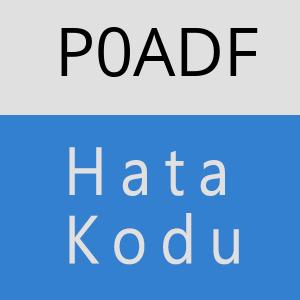 P0ADF hatasi