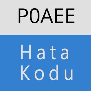 P0AEE hatasi