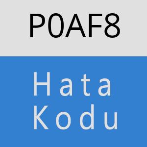 P0AF8 hatasi