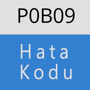 P0B09 hatasi