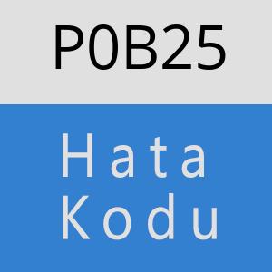 P0B25 hatasi