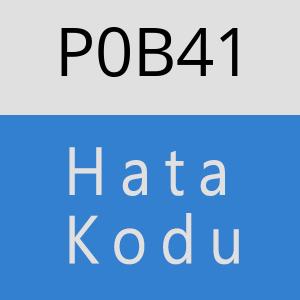 P0B41 hatasi