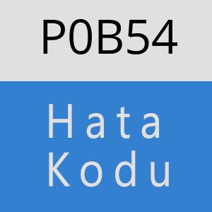 P0B54 hatasi