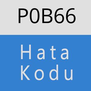 P0B66 hatasi