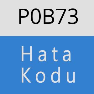 P0B73 hatasi