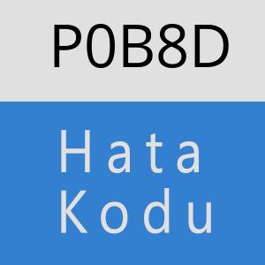 P0B8D hatasi