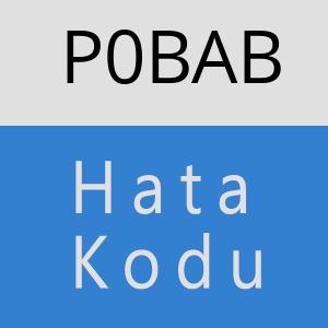 P0BAB hatasi