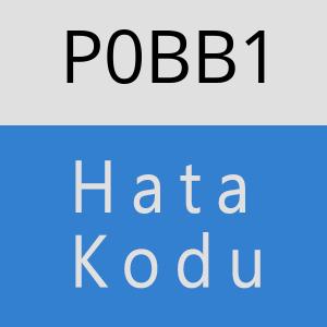 P0BB1 hatasi