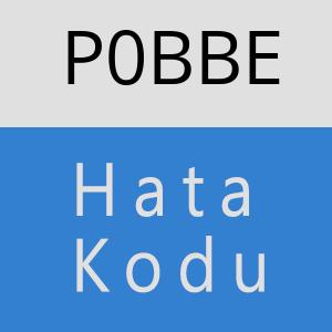 P0BBE hatasi