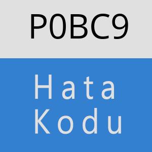 P0BC9 hatasi