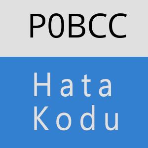 P0BCC hatasi