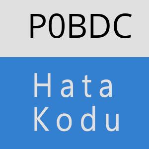 P0BDC hatasi