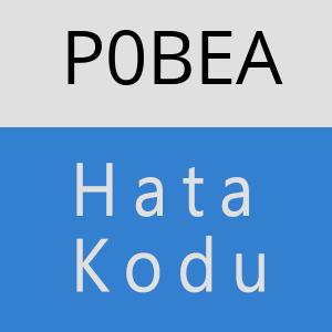 P0BEA hatasi