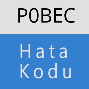 P0BEC hatasi