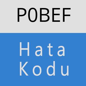 P0BEF hatasi