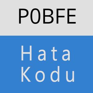 P0BFE hatasi