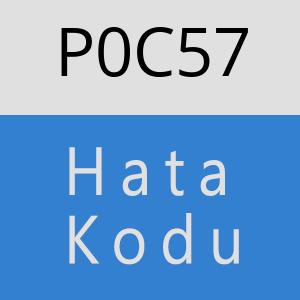 P0C57 hatasi