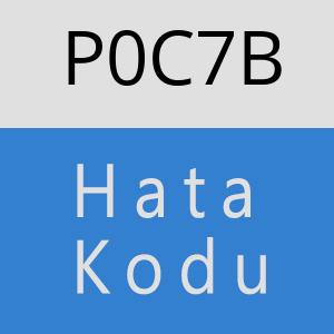 P0C7B hatasi