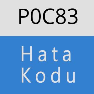 P0C83 hatasi