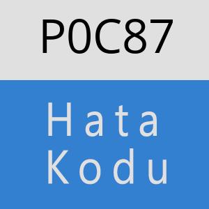 P0C87 hatasi