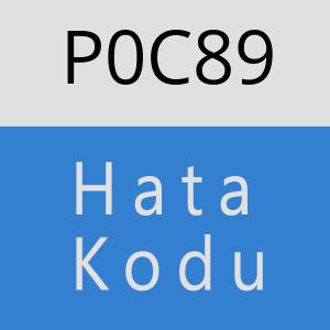 P0C89 hatasi