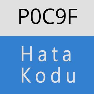 P0C9F hatasi