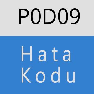 P0D09 hatasi