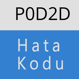 P0D2D hatasi