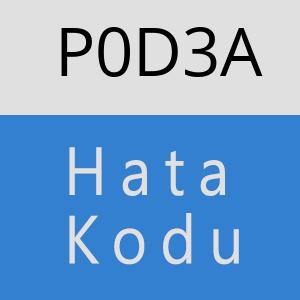 P0D3A hatasi