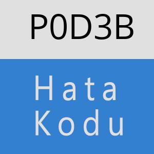 P0D3B hatasi