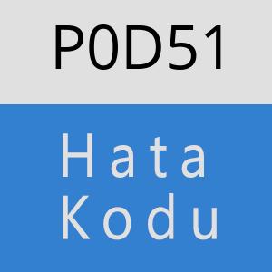 P0D51 hatasi