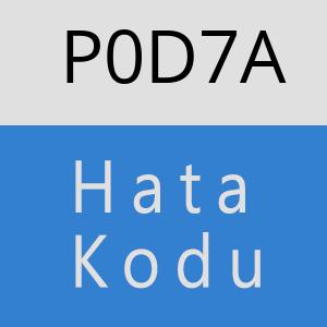 P0D7A hatasi