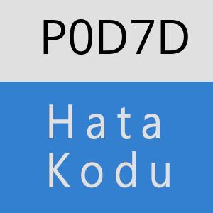 P0D7D hatasi