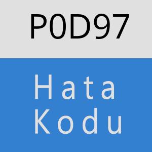 P0D97 hatasi