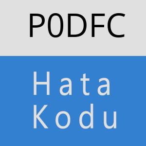 P0DFC hatasi