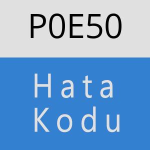 P0E50 hatasi