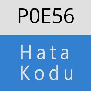 P0E56 hatasi