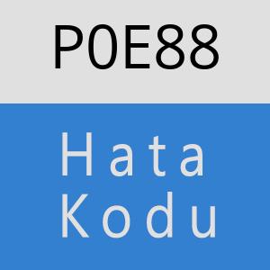 P0E88 hatasi