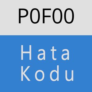 P0F00 hatasi