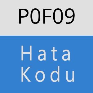 P0F09 hatasi