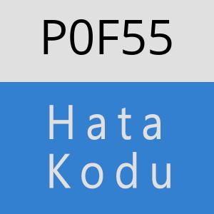 P0F55 hatasi