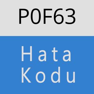 P0F63 hatasi