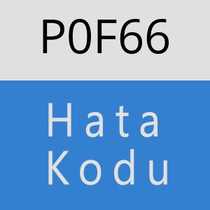 P0F66 hatasi