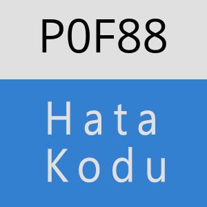 P0F88 hatasi